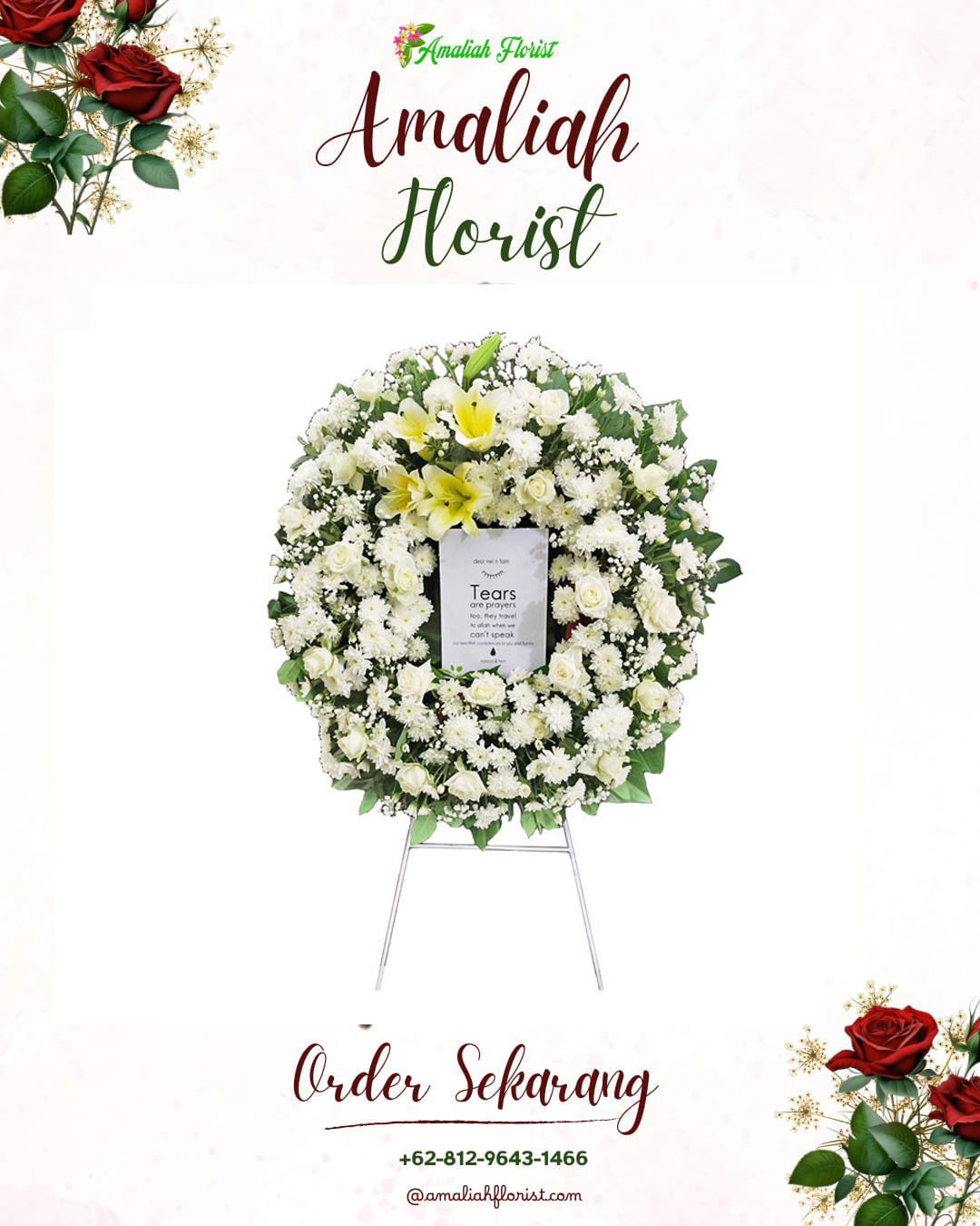 Krans Bunga Duka Baguala